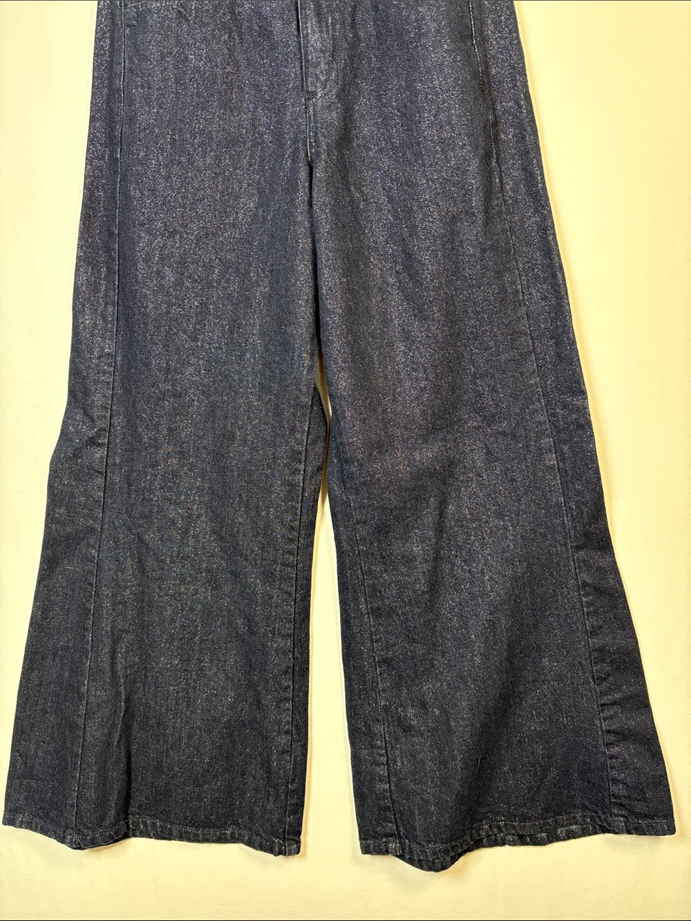 PILCRO ANTHROPOLOGIE The Adi Sparkle Flare Wide Leg Jeans size 28 - Picture 5 of 8